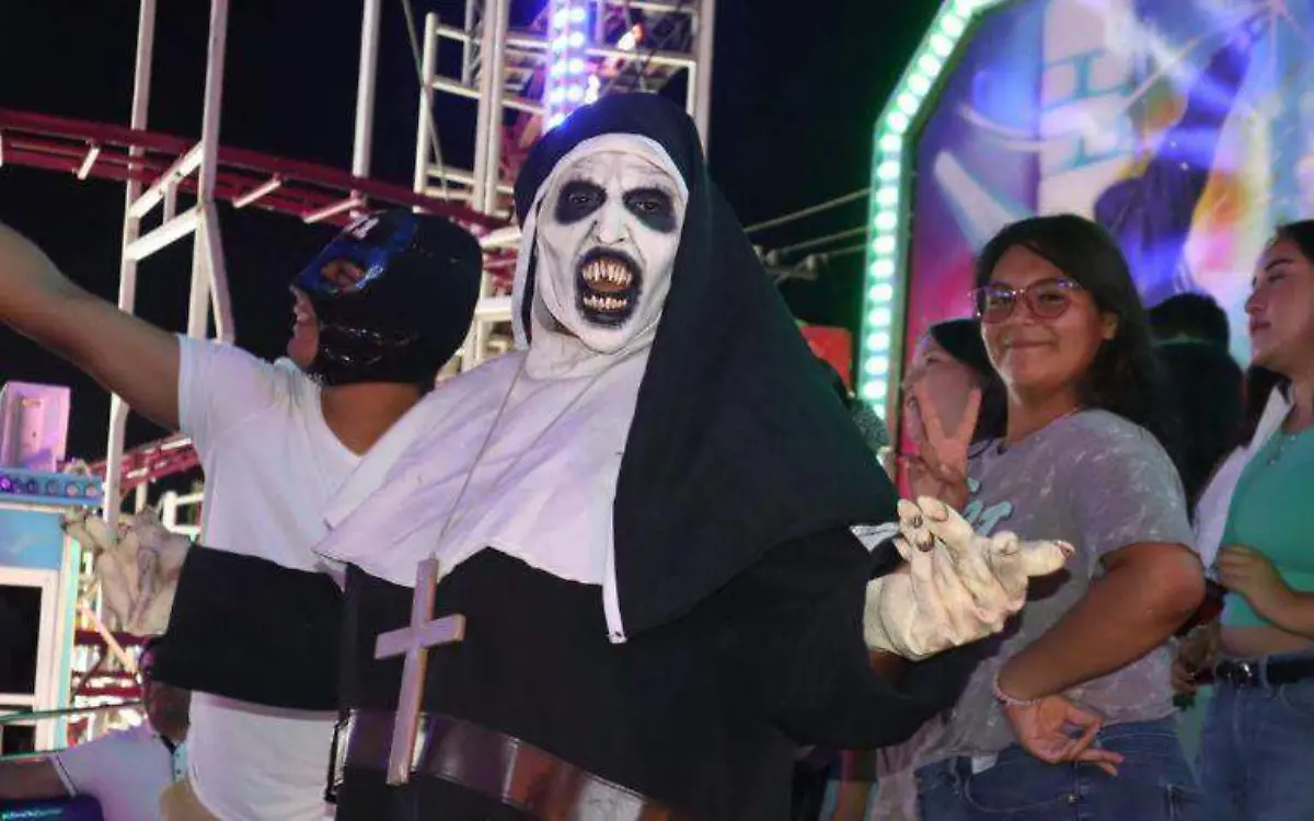 La Monja de Espectaculares García en la Feria de Tamaulipas  